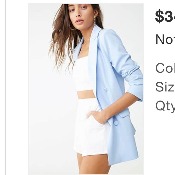 Button down blazer - Picture 2 of 5